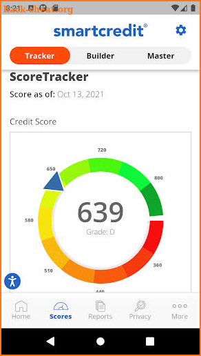 SmartCredit® screenshot