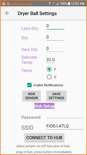 SmartDry screenshot