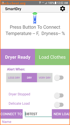 SmartDry screenshot