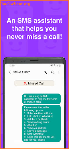 Smarter SMS screenshot