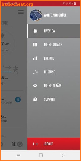 Smartfox Energiemanagement screenshot