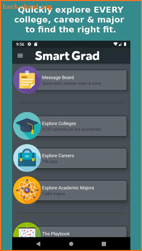 SmartGrad - 2019 Ref. Guide for Colleges & Careers screenshot