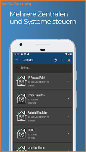 Smartha App screenshot