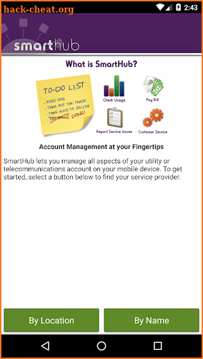 SmartHub screenshot