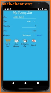 SmartList - Grocery Shopping List screenshot