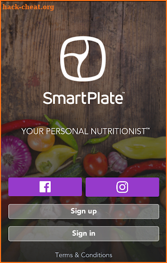 SmartPlate screenshot