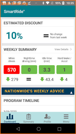 SmartRide by Nationwide screenshot