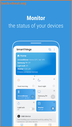 SmartThings screenshot