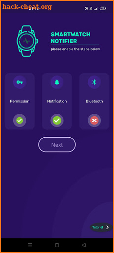 smartwatch bluetooth connector - bt notifier screenshot