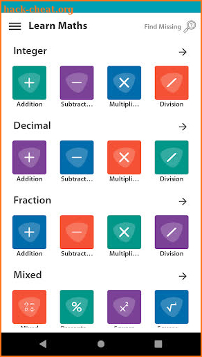 Smartway to learn math screenshot