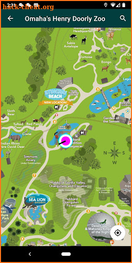 SmartZooMap - Omaha Zoo screenshot