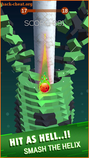 Smash Hit-Stack Ball Tower & Helix ball Jump 3D screenshot