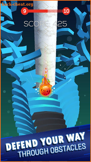 Smash Hit-Stack Ball Tower & Helix ball Jump 3D screenshot