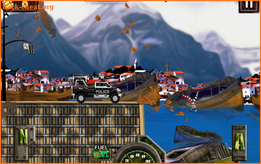 Smash Police Car - Outlaw Run screenshot