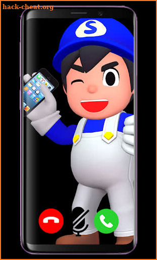 SMG4 fake call & chat video screenshot