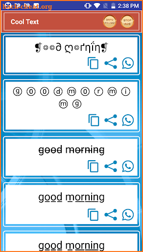 Smiley Face Art & Emotions Text Fonts Word Arts screenshot