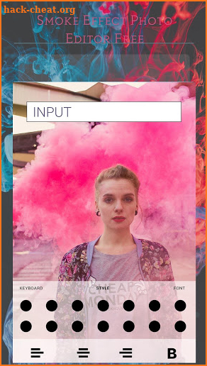 Smoke Effect Photo Editor Free screenshot