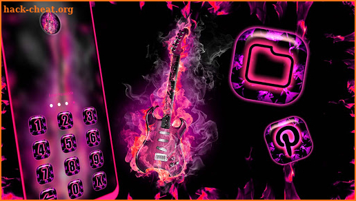 Smoke Guitar Theme screenshot