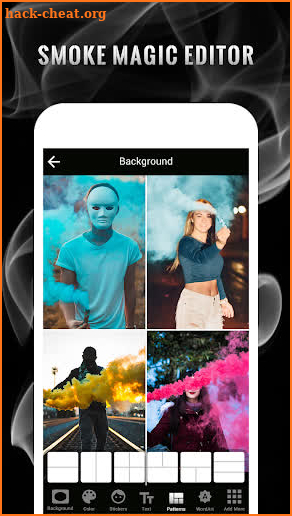 Smoke Magic Editor screenshot