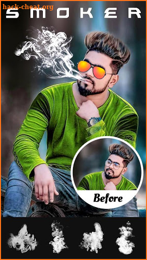 Smoke Photo Editor 2020 screenshot