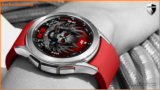 Smoking Skull Watch Face 026 screenshot