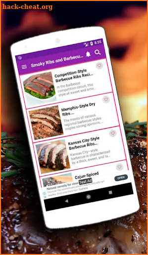 Smoky Ribs and Barbecue Recipe screenshot