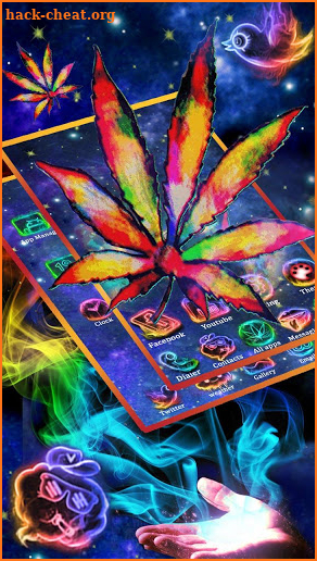 Smoky, Weed, Rasta Themes & Wallpapers screenshot