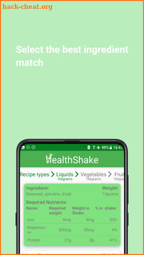 Smoothie Recipe -HealthShake screenshot