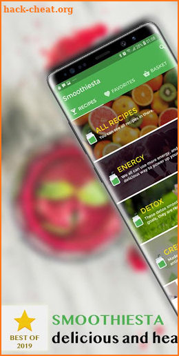 Smoothiesta - Easy & Healthy Smoothie Recipes screenshot