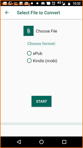 SmoothPDF - PDF to Kindle (Mobi)/ePub converter screenshot