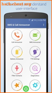 SMS & Call Announcer Pro screenshot