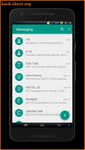 SMS & MMS - Messaging screenshot