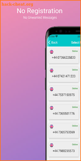 SMS Box - Your SMS Verification Made Easy screenshot