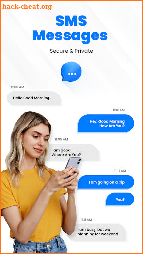 SMS Messages: Secure & Private screenshot