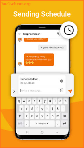 SMS Messenger screenshot