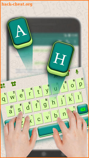 Sms Messenger Keyboard Theme screenshot