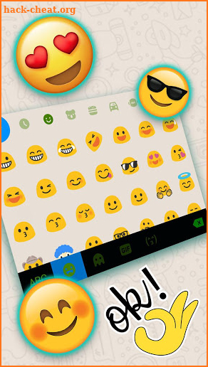 Sms Messenger Keyboard Theme screenshot