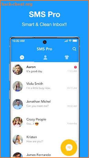 SMS Pro - Messenger, Emoji screenshot