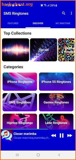 SMS Ringtones screenshot