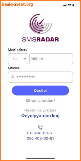 SMSRadar.az DYP BNA cərimələri screenshot