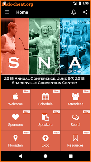 SNA of OH Annual Conference screenshot