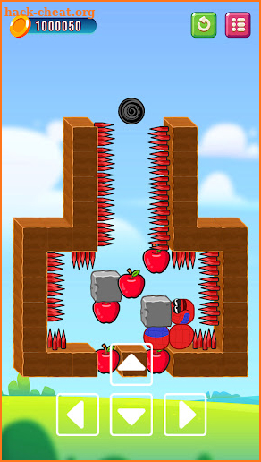 Snaaple Greedy Apple Worm screenshot