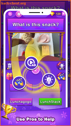 Snack Quiz screenshot