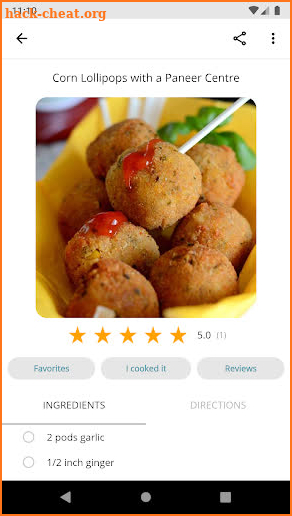 Snack Recipes screenshot