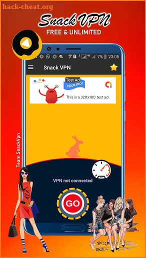 Snack VPN - Free VPN Proxy Server & Secure Service screenshot