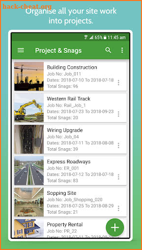 SnagID - Site Snagging, Auditing & Inspection Tool screenshot