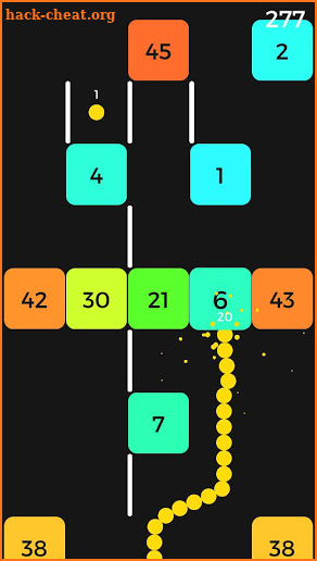 Snake and Blocks screenshot