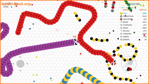 Snake Battle io: Worm and Slither Game screenshot