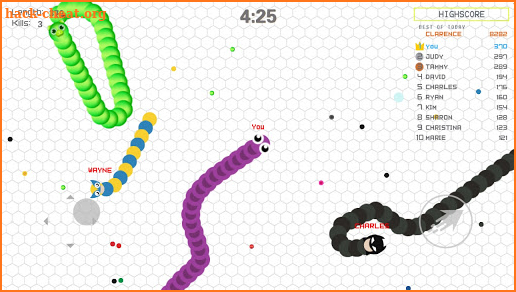 Snake Battle io: Worm and Slither Game screenshot