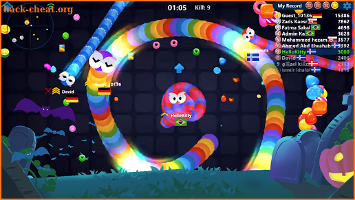 Snake Candy.IO - Real-time Multiplayer Snake Game screenshot